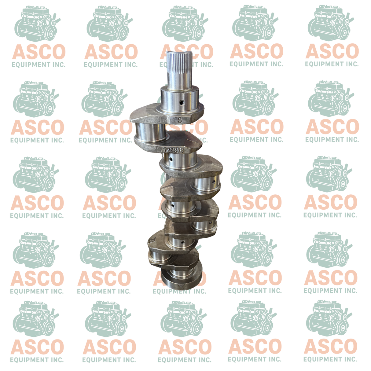 Crankshaft for Perkins 4.236 Lip Seal
