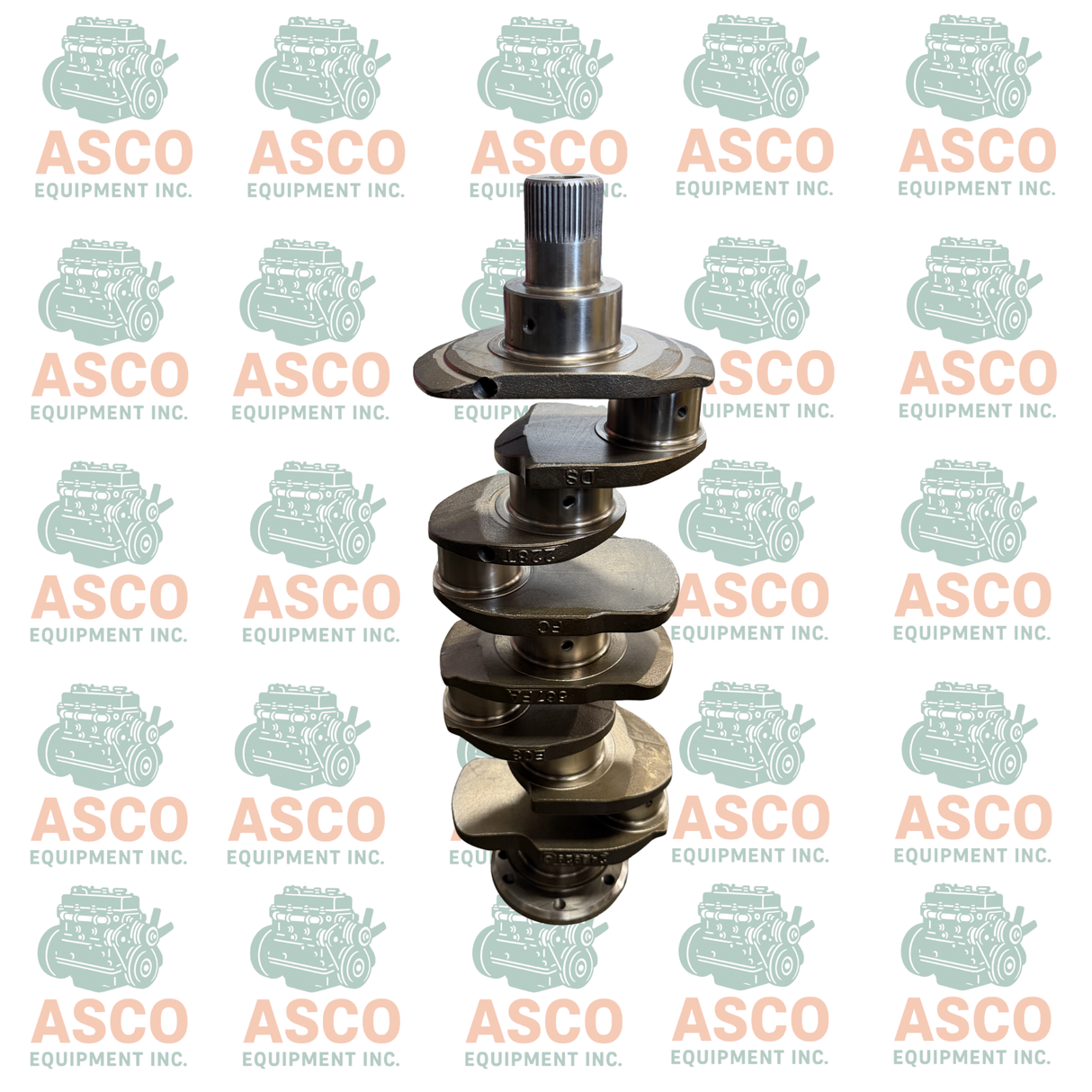 Crankshaft for Perkins 4.248 Rope Seal