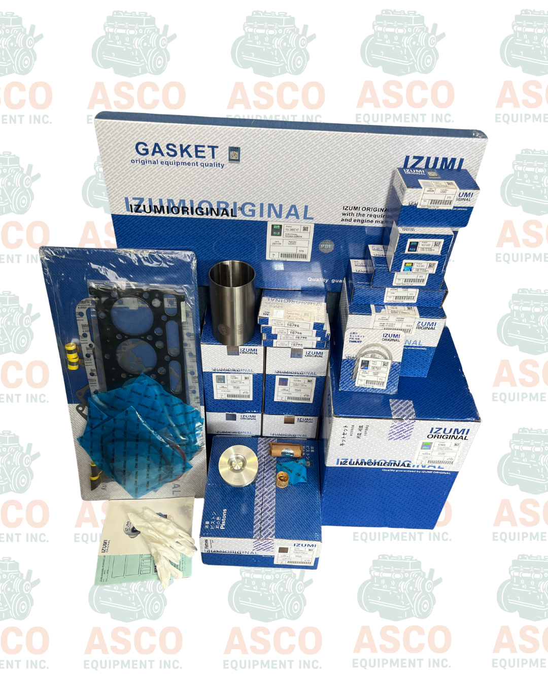 Izumi Original Overhaul Kit for Kubota V2403 STD