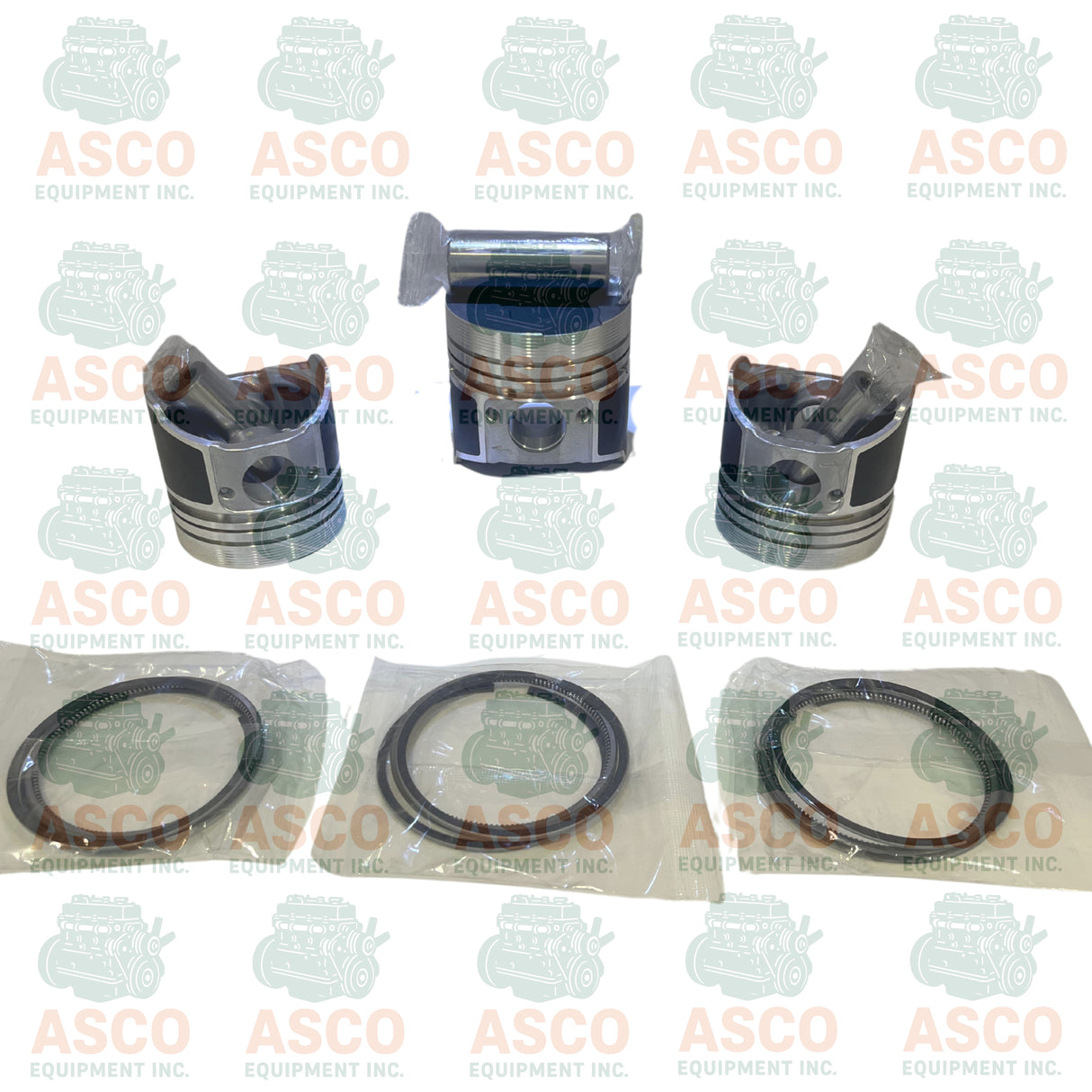 Piston and Ring kit for Kubota Engines  D905 STD Non Alfin