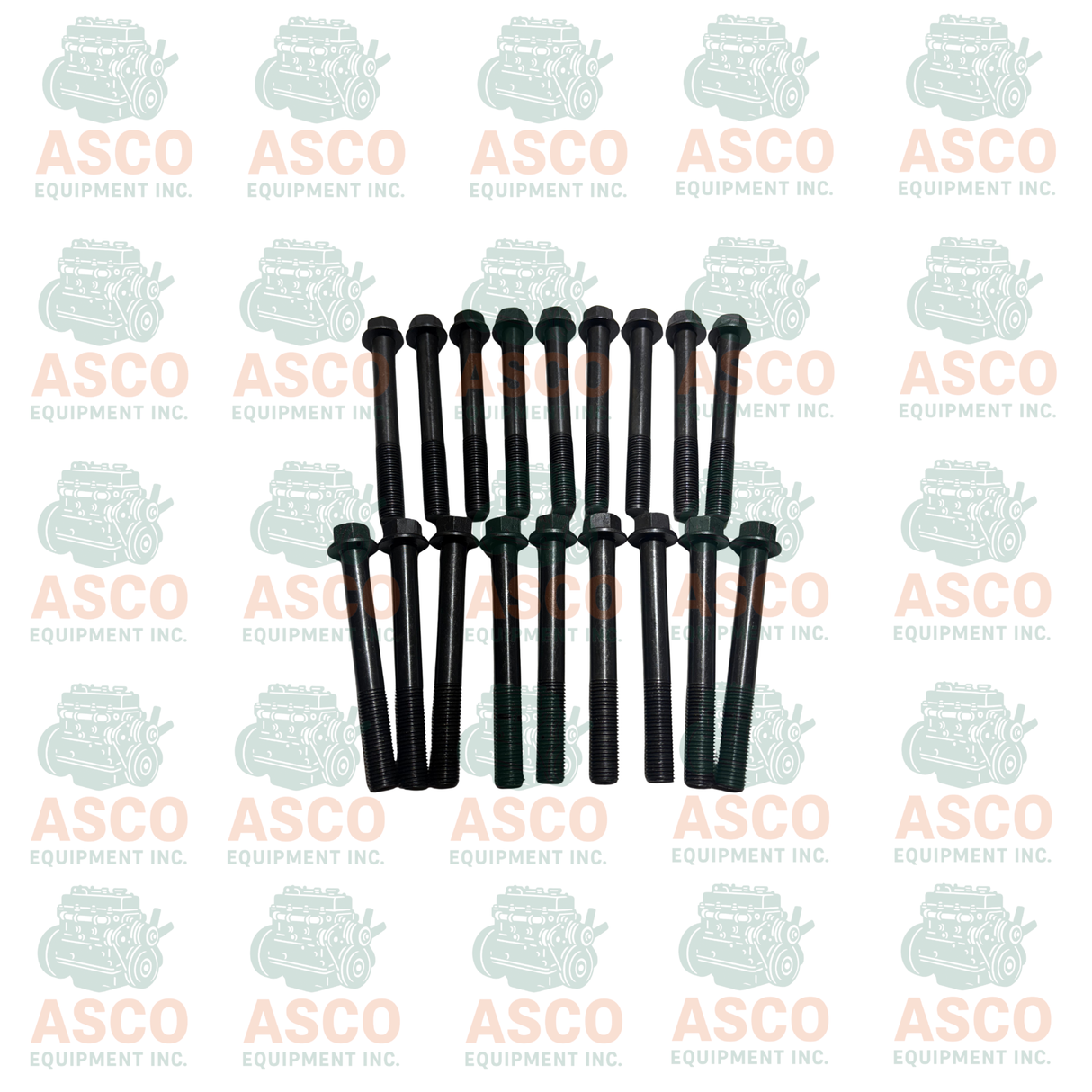 18Pcs Cylinder Head Bolt for Kubota Engine V1205 V1305 V1405 V1502 V1505