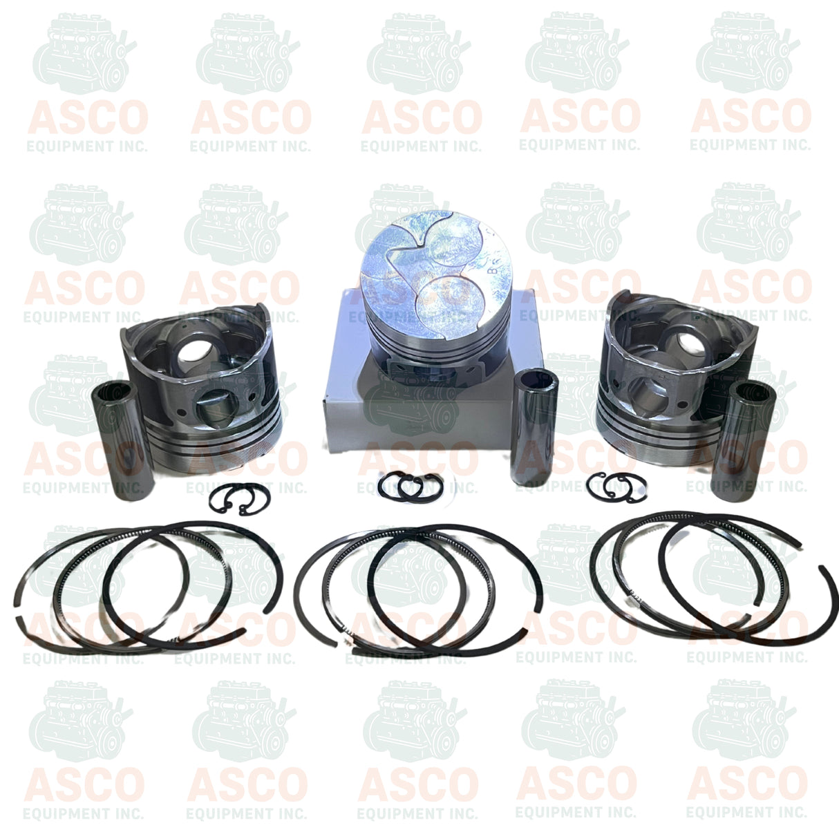 Piston and Ring kit for Kubota Engines  D1005 STD Non Alfin